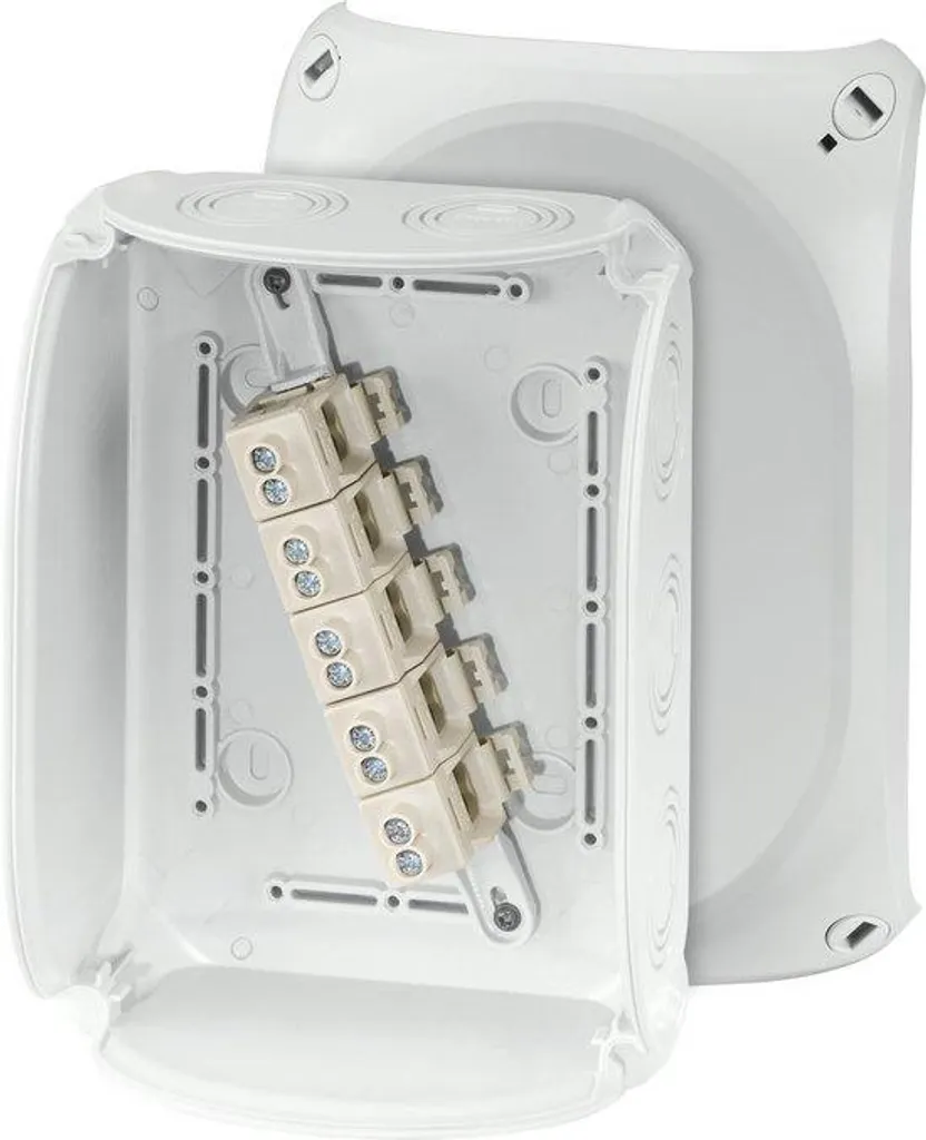 Boîtier de dérivation étanche KF 1610 G pour câbles 10mm² 5-pin