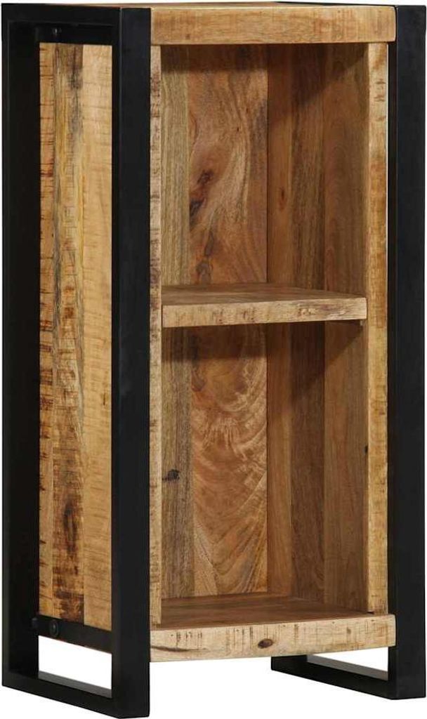 vidaXL Nočný stolík s policou hnedý 40 x 30 x 80 cm z Obrázok produktu 