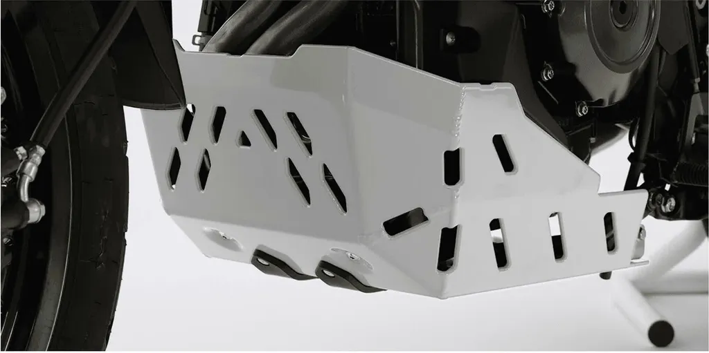 Protection Paramoteur ISOTTA Aluminium Gris pour SUZUKI V-Strom