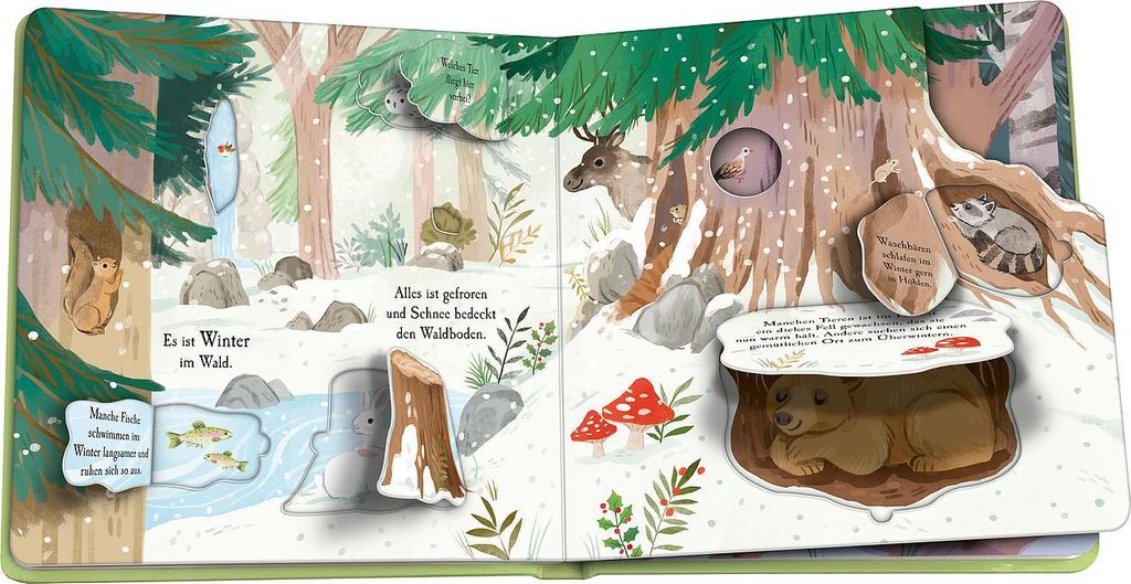 VERLAG: RAVENSBURGER VERLAG Auf Entdeckungstour: Im Wald - Ravensburger Sachwissen für Kinder ab 2 Jahren. Spielbuch mit 3D-Effekt, Klappen und Gu...