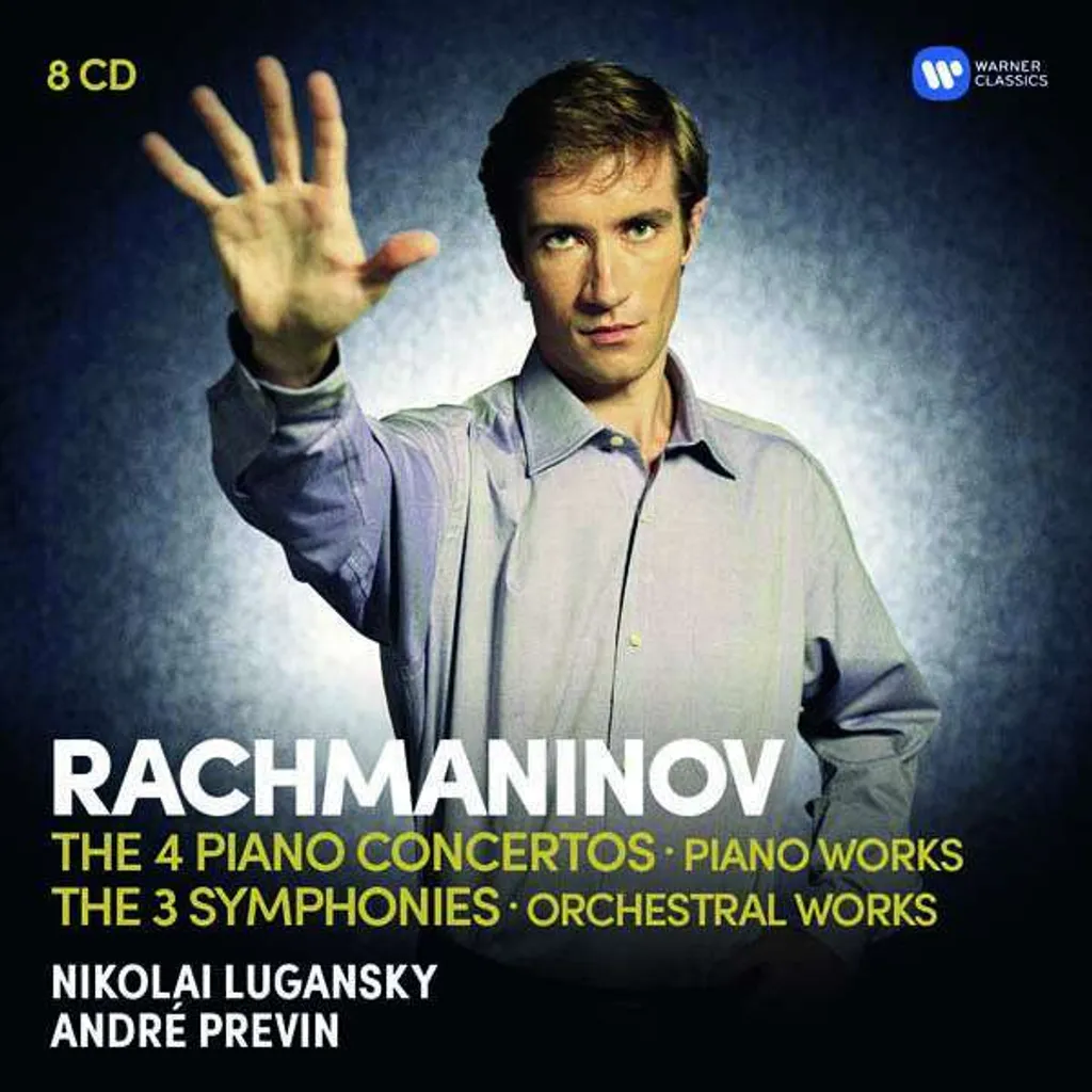 Lugansky Concert pour piano Rachmaninov CBSO LSO André Previn CD Neuf