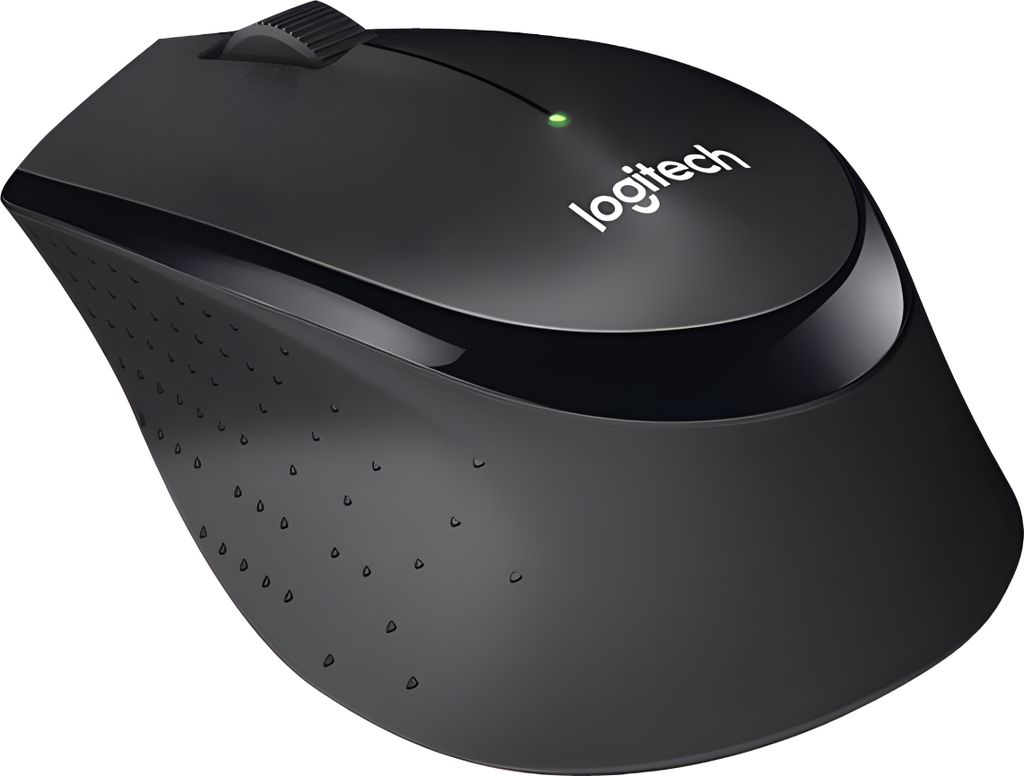 Logitech M330 Silent Plus, rechts, Optisch, RF Wireless, Produktbild 