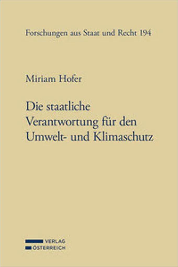 Maîtriser le droit du climat avec le livre sur la responsabilité étatique