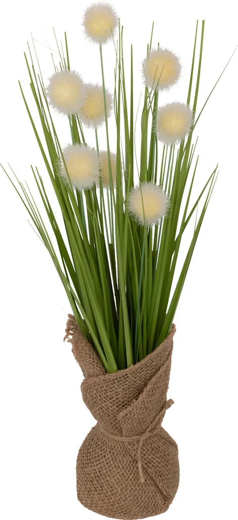 Plante artificielle Lari 42 cm vert intense avec pot décoration chic