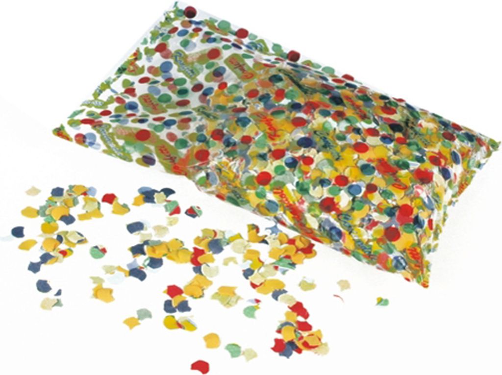 PAPSTAR Konfetti aus farbigem Papier Inhalt: 100 g