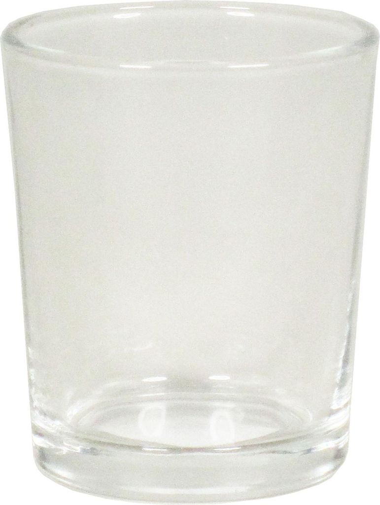 INNA-Glas Teelichthalter Glas Mali, transparent, 6,5 cm, Ø 5,5 cm - Teelichtglas