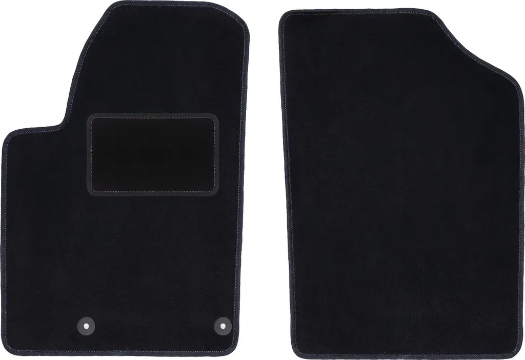 Set Tappeti Anteriori Velours Peugeot Partner I (1997-2010) Neri Wielganizator
