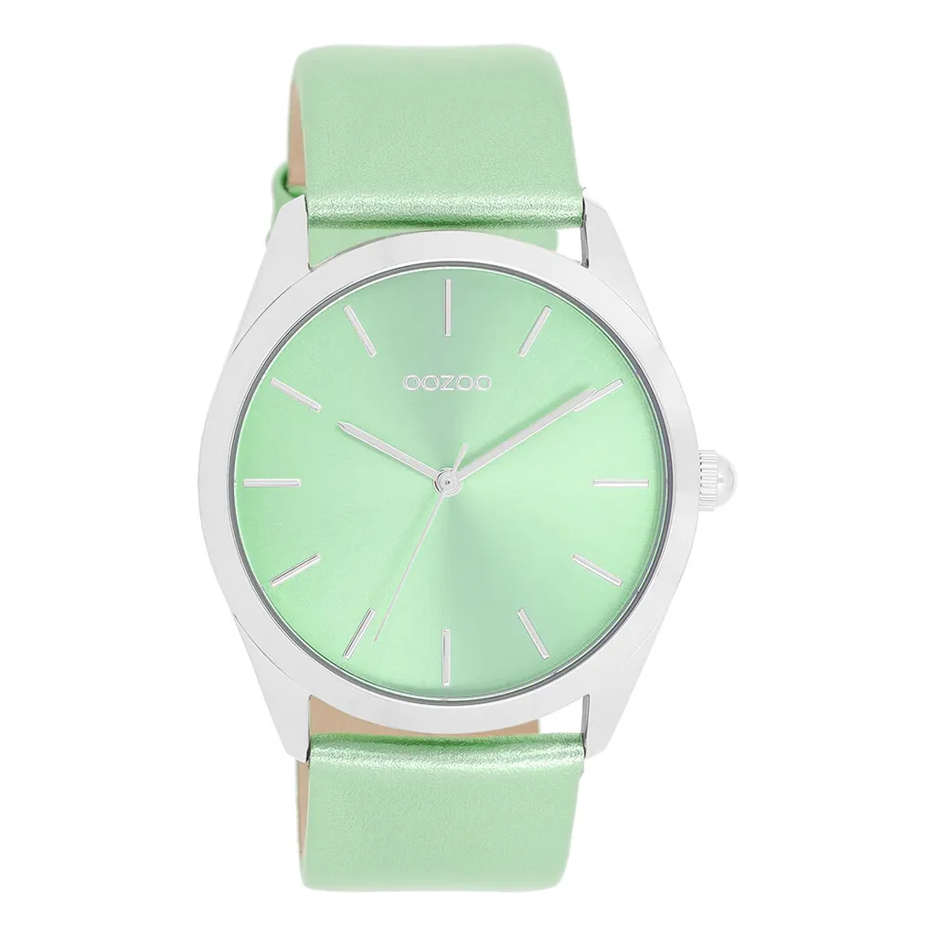 Orologio Donna Oozoo C11336 Verde Menta - Accessorio Moda Glamour