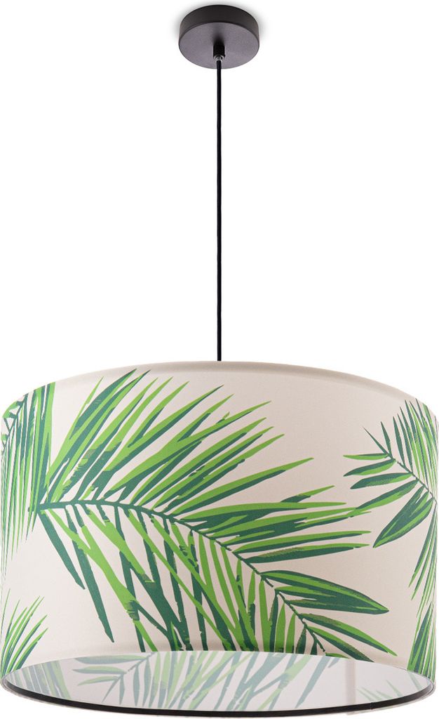 Deckenlampe Wohnzimmer Lampe Esstisch Pendelleuchte Blumen Palmen Deko E27