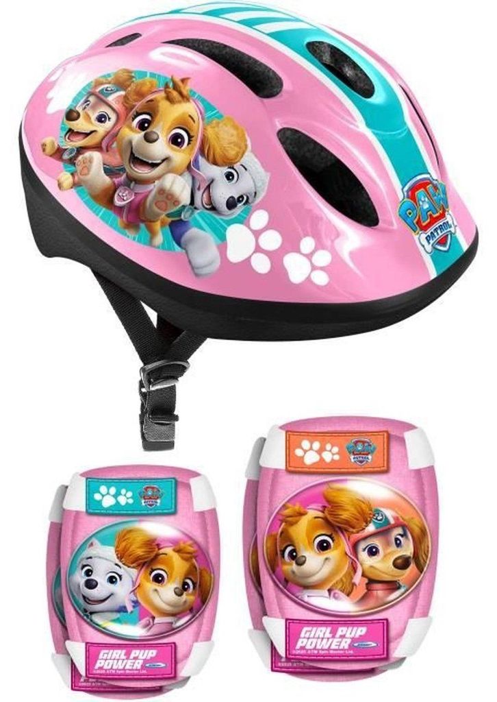 Paw Patrol - Combo Set - Casque, coudières et genouillères Image du produit 