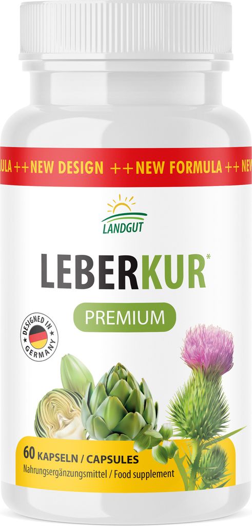 Landgut Leberkur* Premium - Nahrungsergänzungsmittel mit Produktbild 1