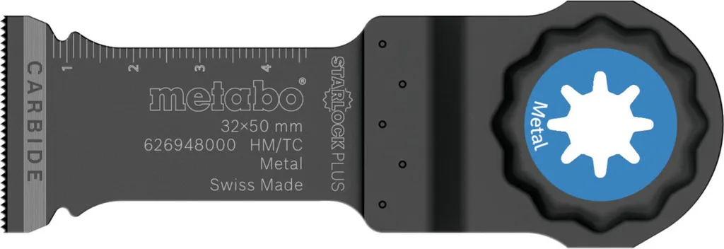 Lame Scie Plongeante Metabo 626948000 Coupe Métal sans Effort 50x32mm
