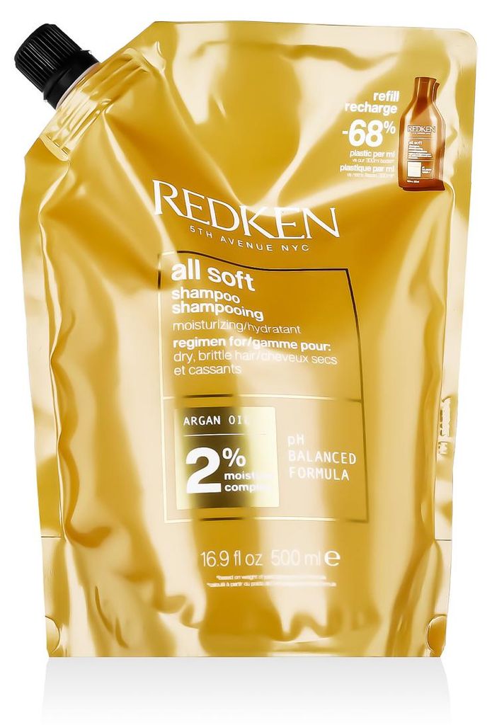 Redken All Soft Shampoo Refill 500 ml