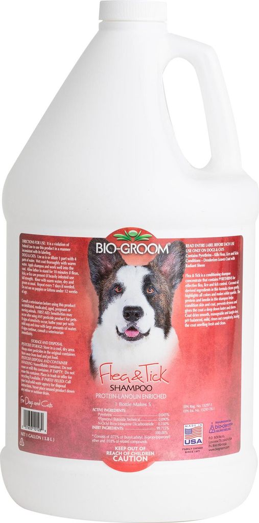 BioGroom Šampón proti blchám a kliešťom, koncentrát 1:4, Obrázok produktu 