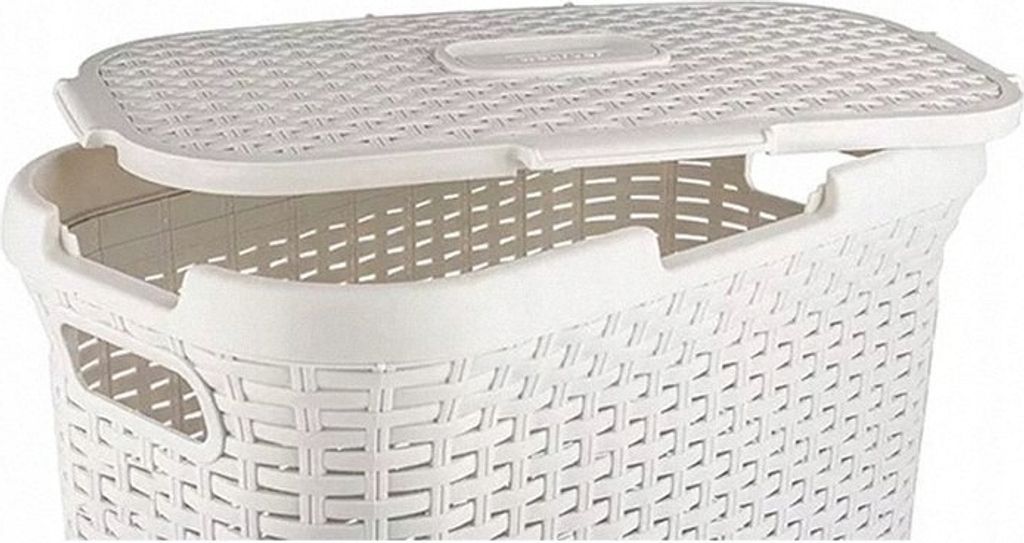 Curver Natural Style 40L koš na prádlo krémový Obrázek produktu 9