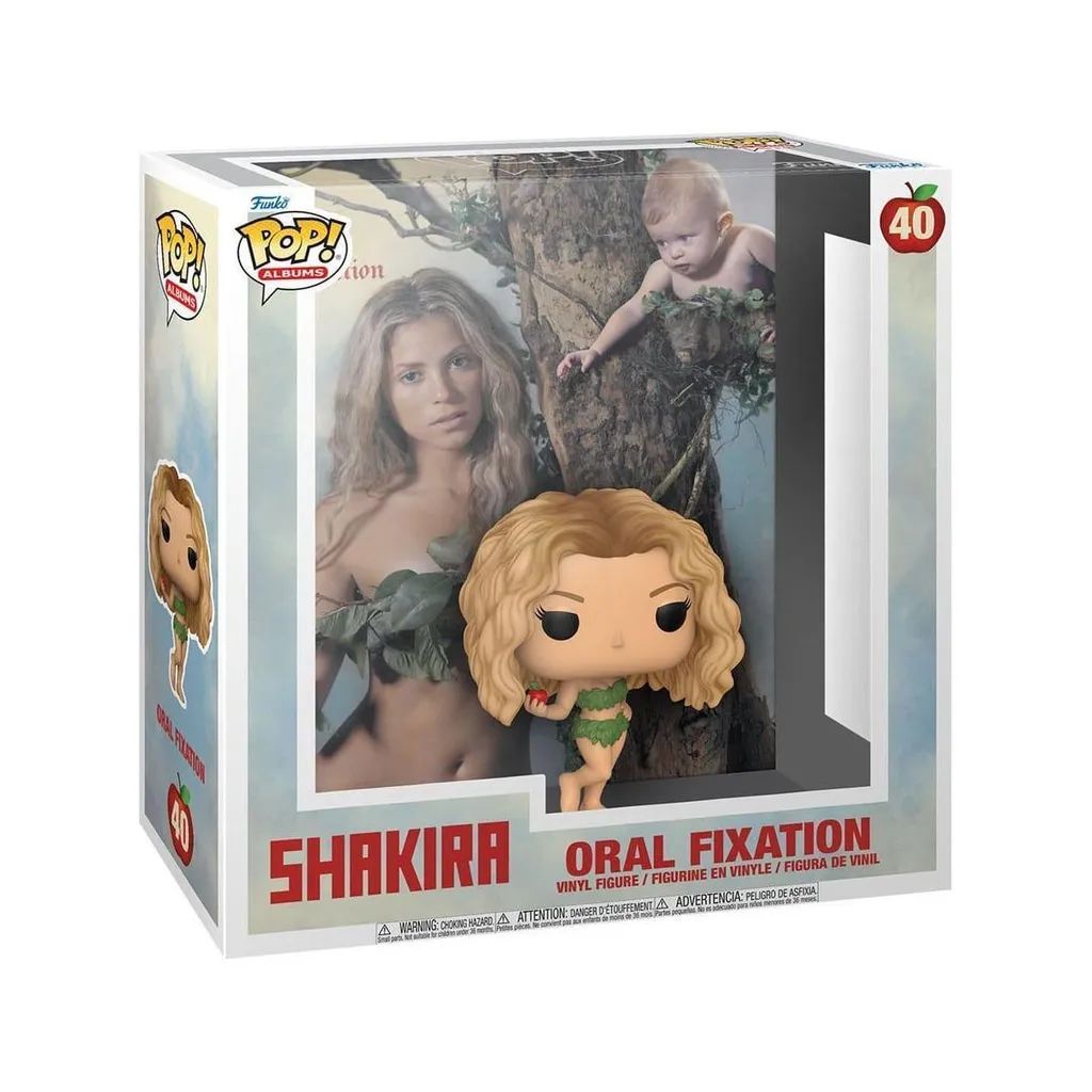 Shakira Oral Fixation Funko Pop! Figurine Premium en Vinyle Détail Or