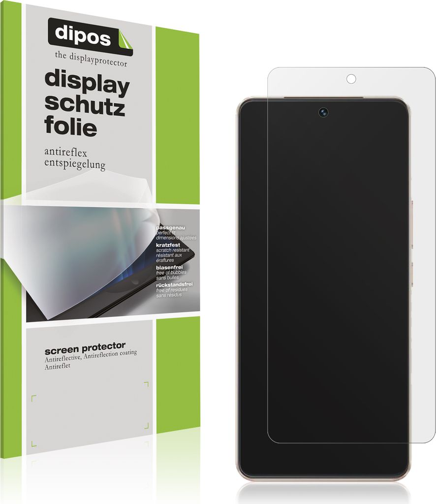 4x Schutzfolie für VIVO Y200 matt Displayschutzfolie Folie Display Schutz dipos