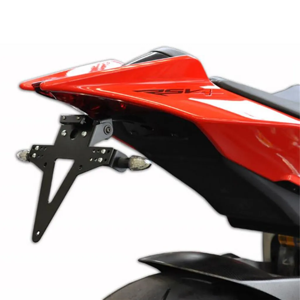 Support de plaque Aprilia RS4 V4 Tuono anti-vibration et solide