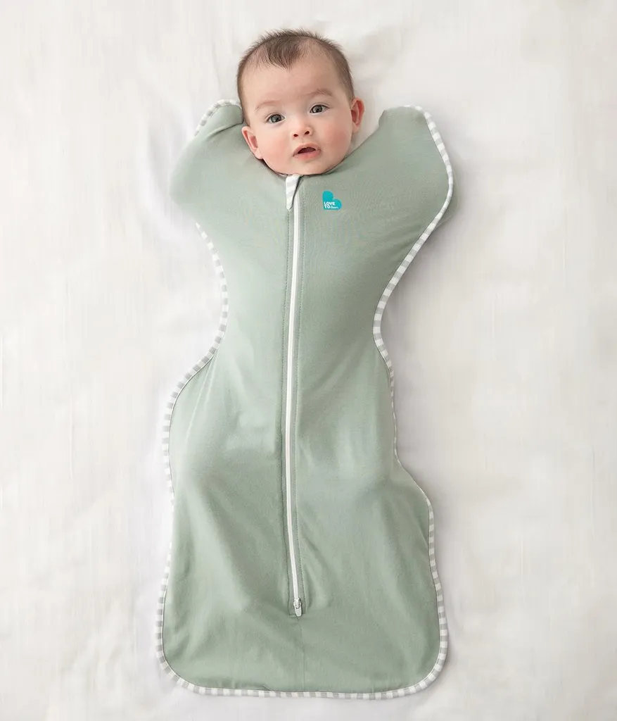 Gigoteuse Emmaillotage Swaddle Up Olive 0.2 TOG Love to Dream pour Bébé