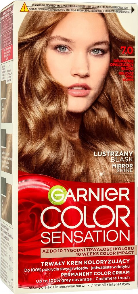 Garnier Color Sensation Hair Dye 7.0 Gentle Iridescent Blonde