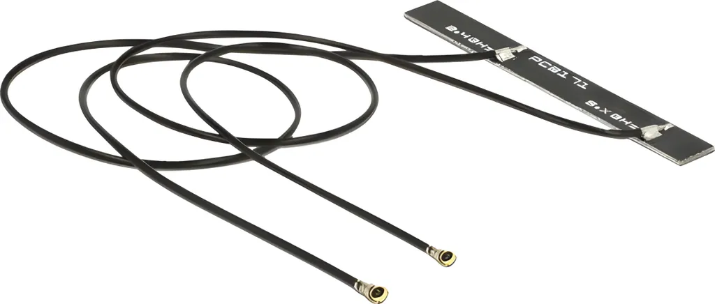 Antenne interne Delock 5dBi MHF4 pour réparer signal WiFi faible PC et NUC