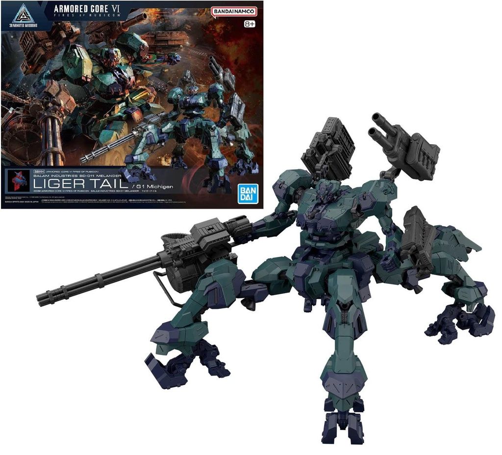 30Mm - Armored Core Vi Bd-011 Melander Liger - Kit de Image du produit 