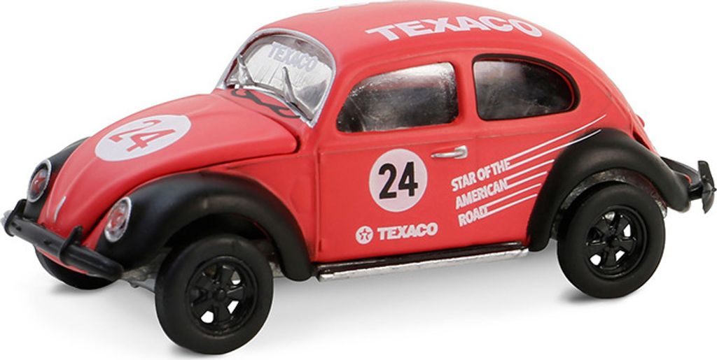 VOLKSWAGEN Split Window Beetle 1950 Rot aus der CLUB V-DUB Serie unter Blisterverpackung., GREEN36100-A, Maßstab1/64, GREENLIGHT