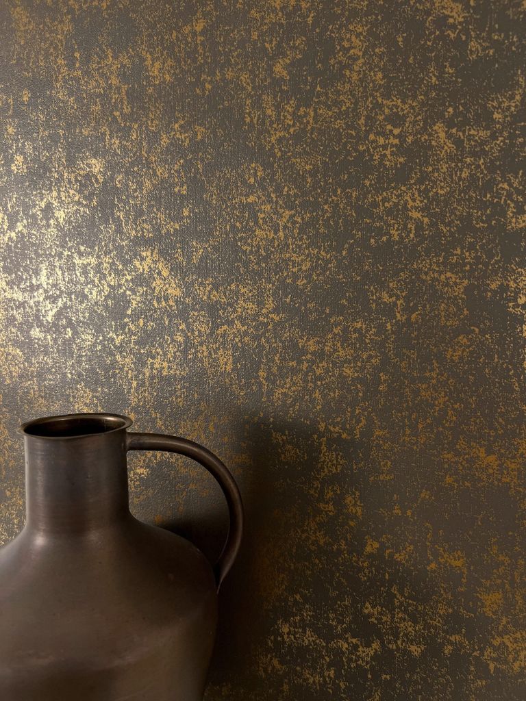 NEWROOM Tapete Siman Dark Brown Braun Vliestapete - Modern Produktbild 