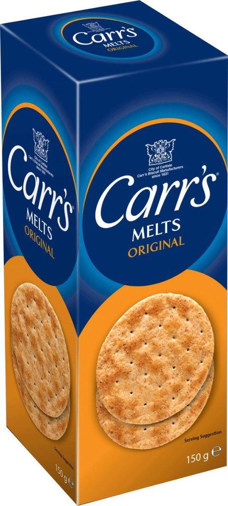 Carr's Melts Original Cracker 150 g / Kräcker Produktbild 