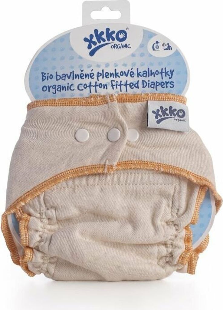 XKKO Organic - Naturalne majtki pieluchowe, rozmiar S Zdjęcie produktu 