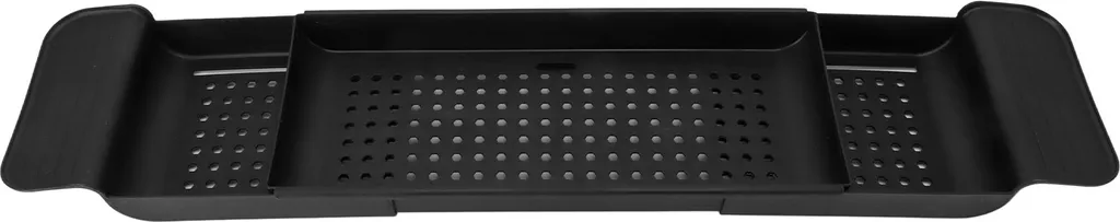 Étagère de baignoire antidérapante et rétractable en polymère durable