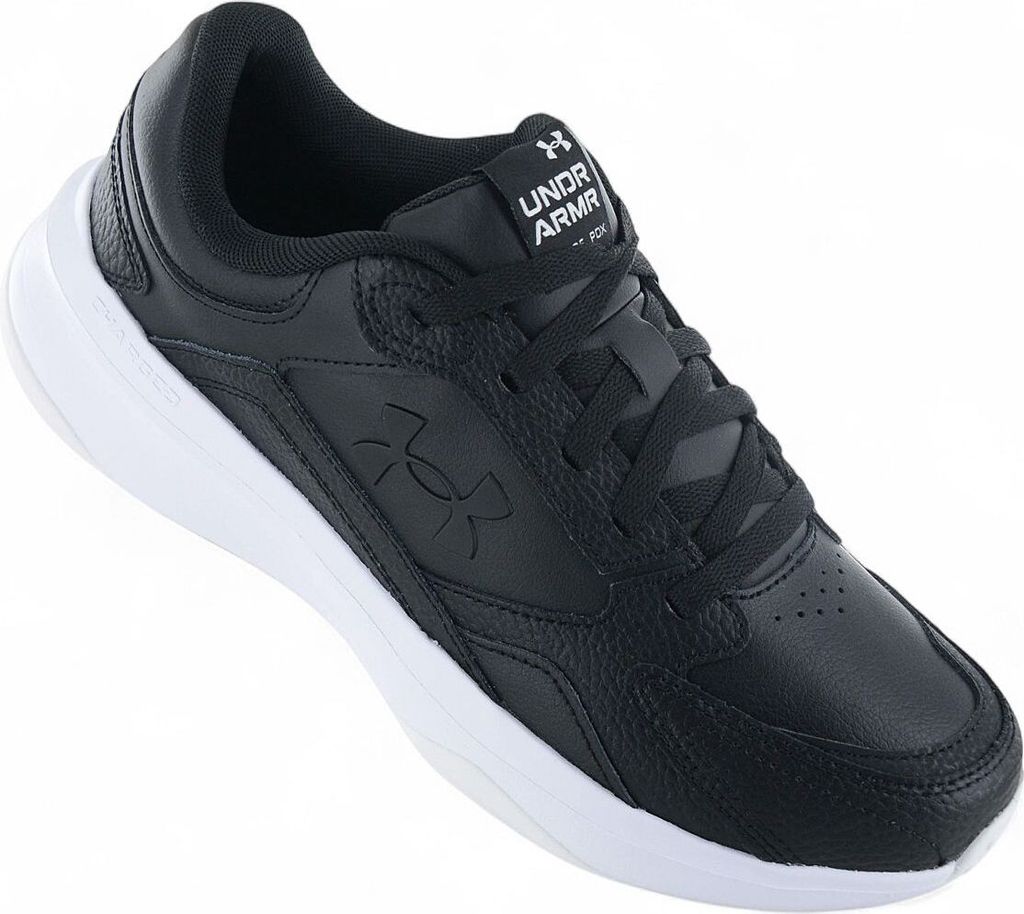 Under Armour Herren Edge LTHR Sneaker3028375 001 Black , Schuhgröße:43 EU
