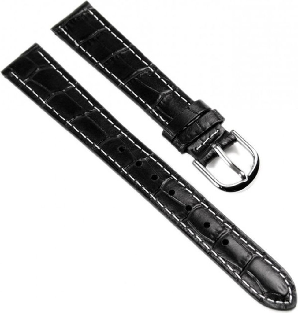 Casio Ersatzband Uhrenarmband Leder 14mm schwarz LTP-1308L LTP-1308