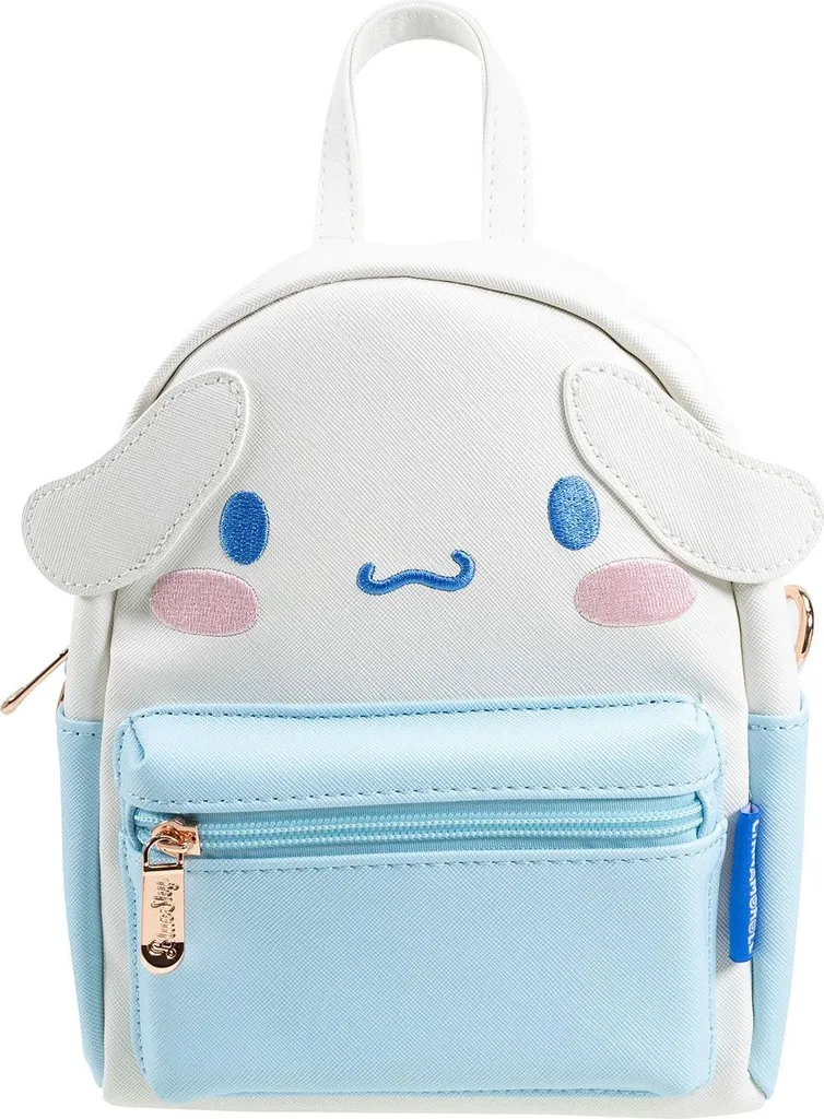 Mini sac à dos Cinnamoroll Hello Kitty multicolore avec zips renforcés
