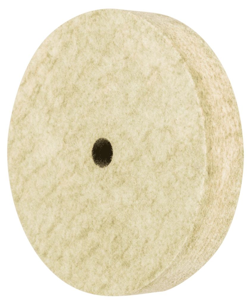 PFERD TOOLS Filzscheibe mit Messingeinlage FKSC Ø 100x20mm Bohrung Ø 10mm für Vorpolitur