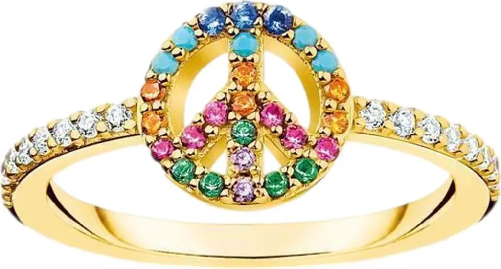 Bague Argent 925 Thomas Sabo TR2373 Largeur 52 avec Finition Brillante
