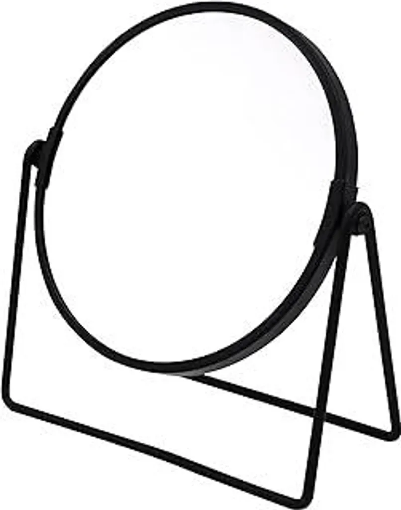 Specchio Cosmetico RIDDER Summer Nero | Acciaio e Ingrandimento 5x