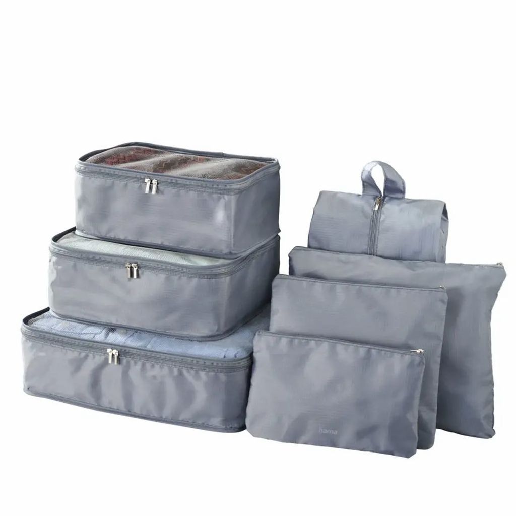 Hama 00096293 Aufbewahrungsbeutel für Kleidung Grau (00096293)