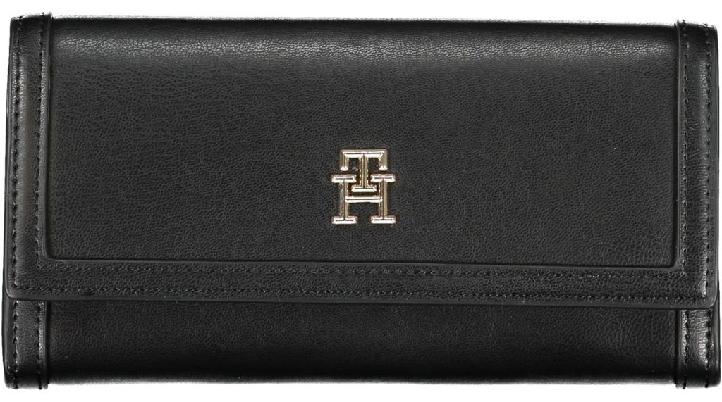 Stilvolle Damen Geldbörse Schwarz mit viel Stauraum und elegantem Design