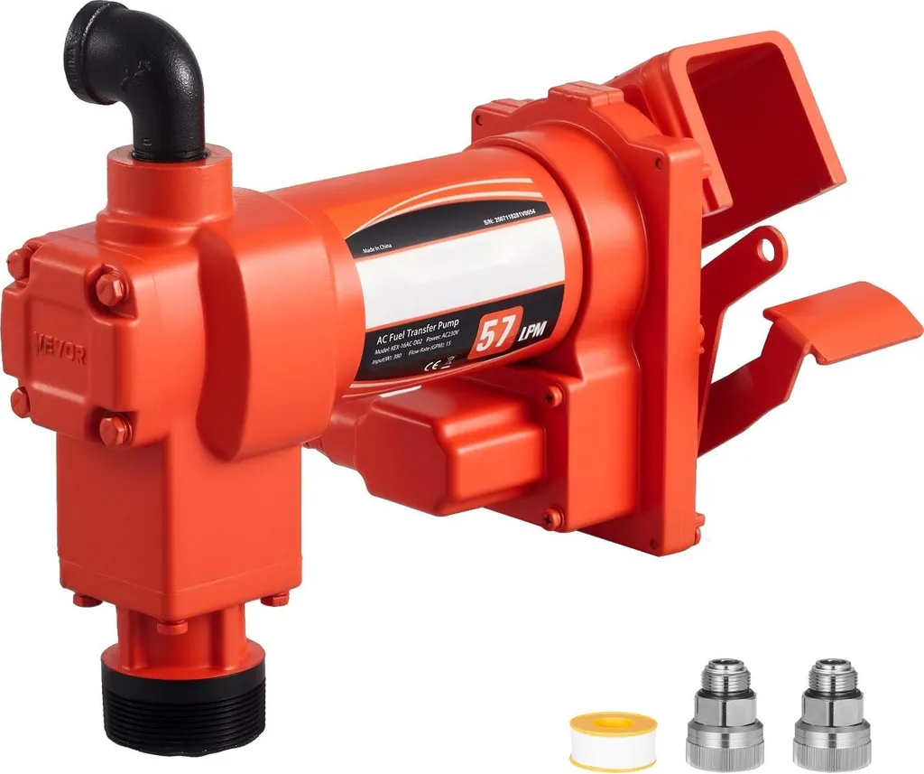 Pompe diesel débit 57 L/min - Puissance 230V et refoulement 11m efficace