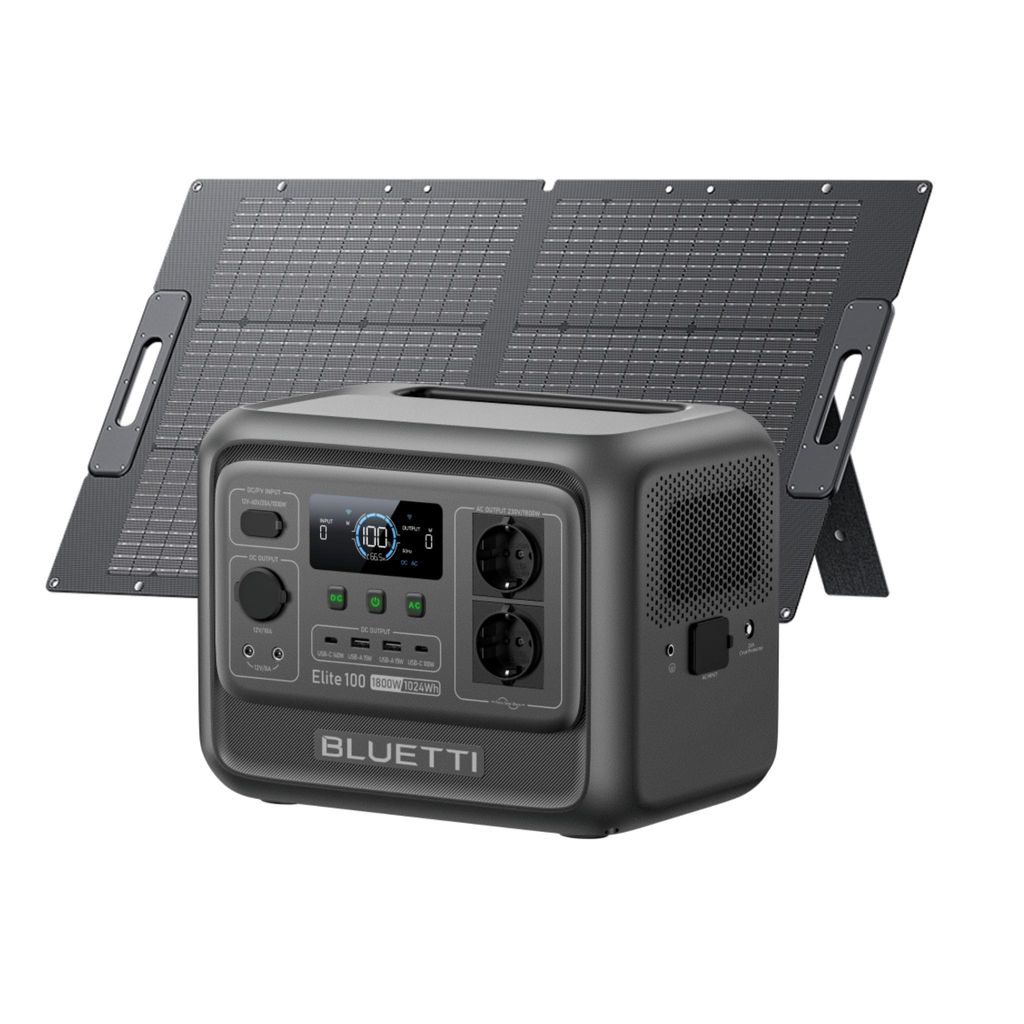 BLUETTI Elite 100 V2 + přenosná nabíjecí stanice 100W, Obrázek produktu 