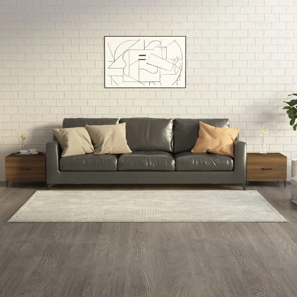 Tavolini Salotto Industriali 2 pz vidaXL Rovere Marrone 50cm