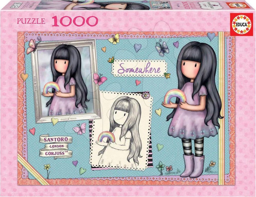 Educa - Puzzle Santoro Gorjuss: Somewhere - 1000 dielov
