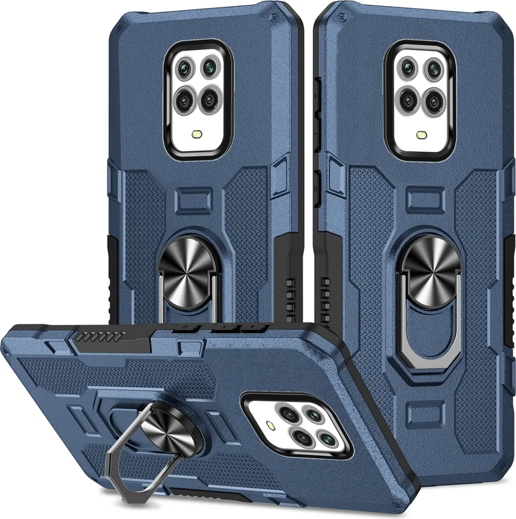 Custodia Redmi Note 9 Pro Sicura per Bambini e Sport | Blu Antiurto