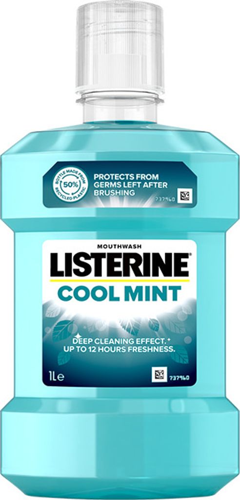Listerine Cool Mint Mundwasser (1000ml) Produktbild 7