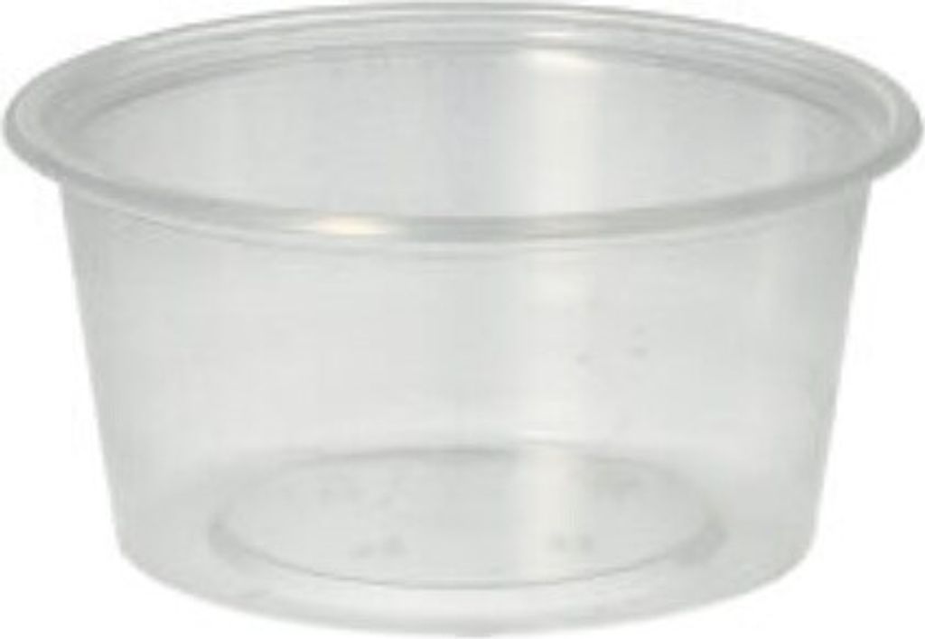 50 Papstar Dressingbecher, PP rund 80 ml Ø 7,1 cm, 3,5 cm Produktbild 
