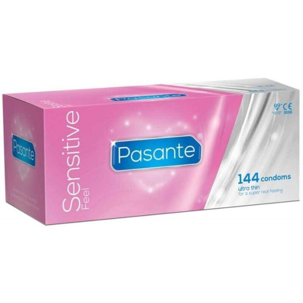 Pasante - Wrazliwe, Ultracienkie Prezerwatywy 144 Szt Zdjęcie produktu 
