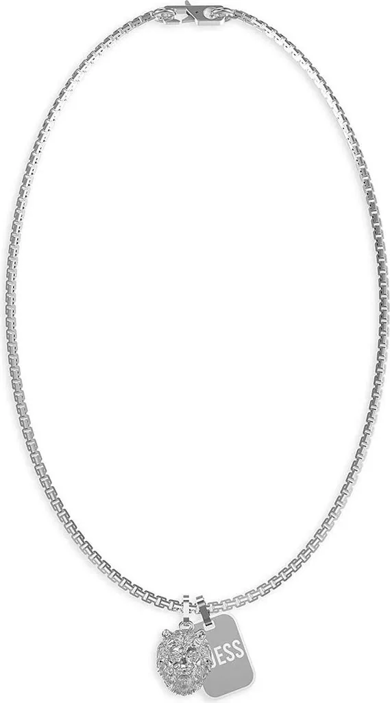 Collier Guess JUMN01300JWSTT-U en Acier Inoxydable Argenté pour Femme