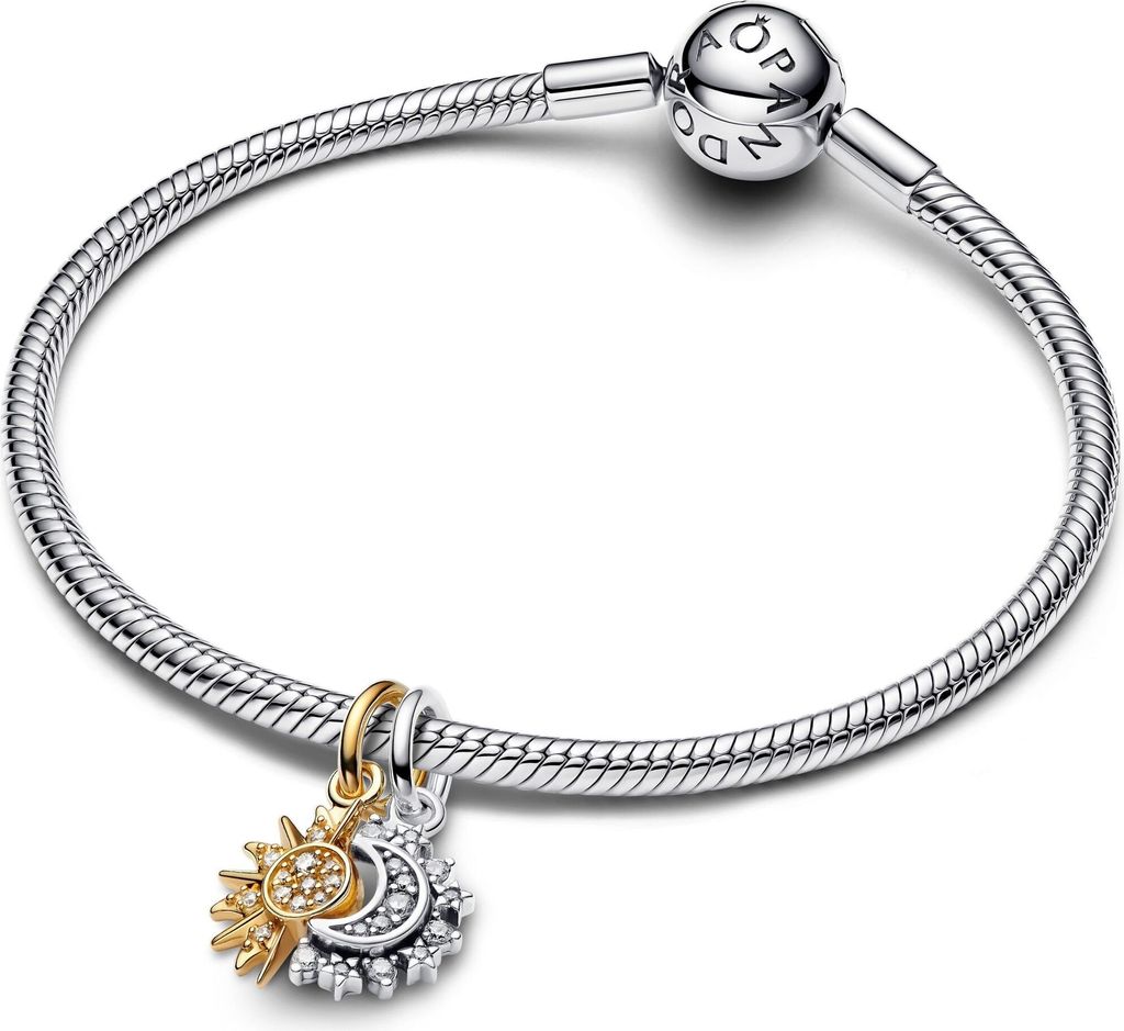 Pandora Sterling silver and 14k gold-plated unique metal Produktbild 2