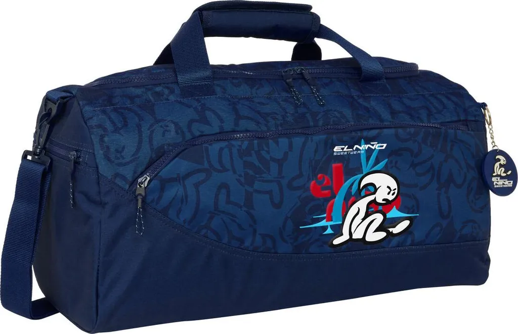 Sac de sport bleu marine 50 cm El Niño Paradise avec grand volume 30L